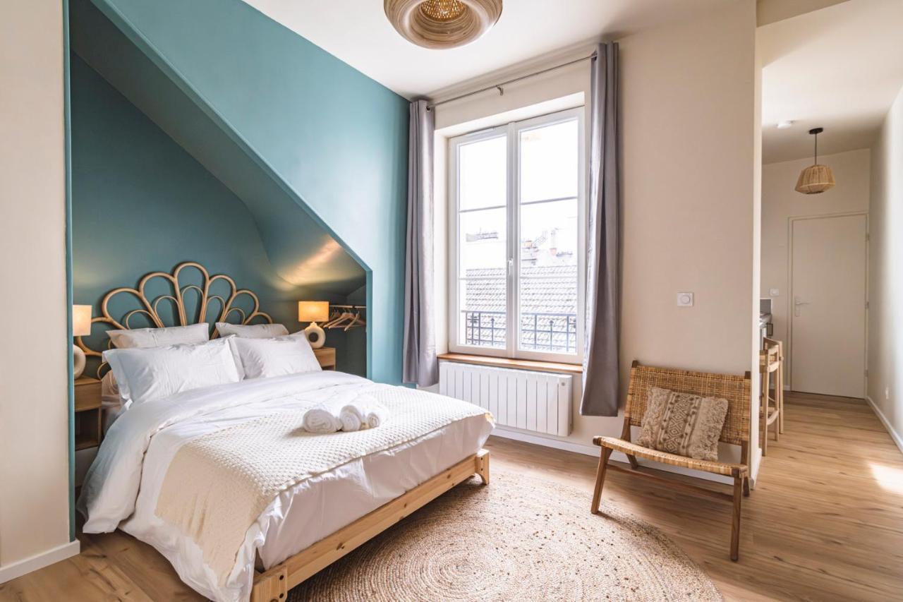 Le Serenite - Studio Cocon A Deux Pas De La Gare Reims Buitenkant foto